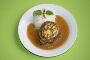 Fotografie dobroty jménem Pražská hovězí pečeně s rýží