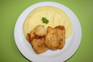 Fotografie dobroty jménem Rybí filé v těstíčku, bramborová kaše