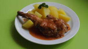 Fotografie dobroty jménem Nakládaný králík, brambor